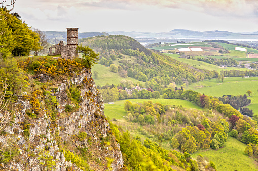 Awesome View over Perth and the surrounding countryside from Kinnoull Hill