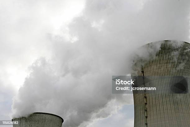 Air Pollution Stock Photo - Download Image Now - Carbon Dioxide, Chemical Plant, Chimney