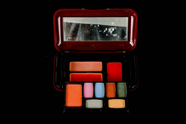 istock Close-up of eyeshadow box 1150263227