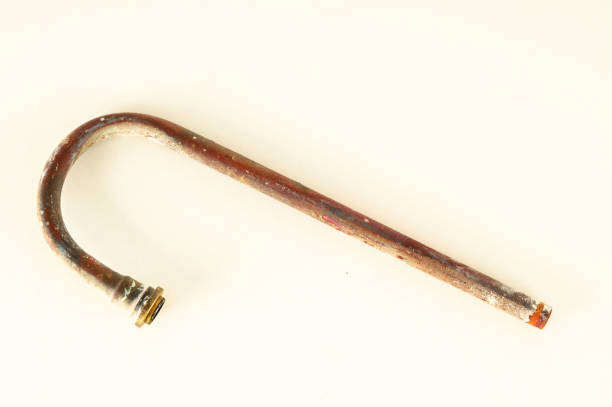 istock Close-up of copper tube 1150263939