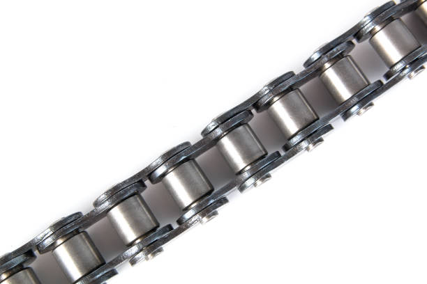 istock industrial driving roller chain on white background 1150265087