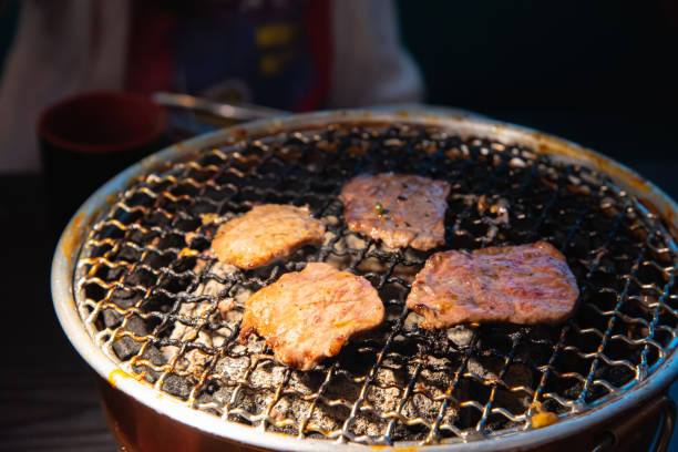 istock Pork grilled on a stove 1150267430