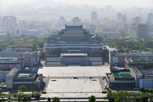 istock Pyongyang, North-Korea. Kim Il Sung square 1150281126