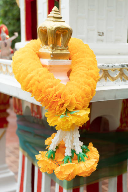istock Flower of worship, shrine 1150281189