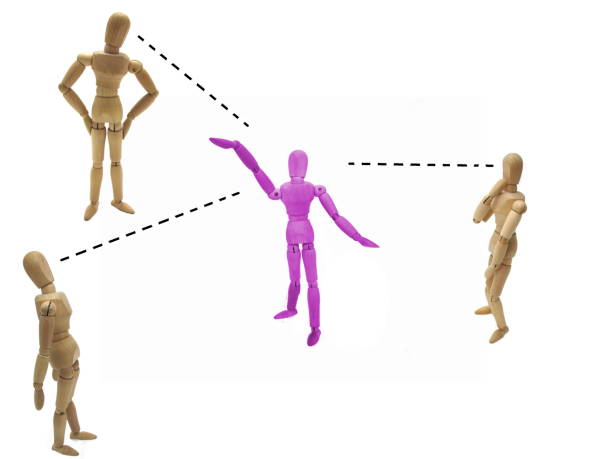 The person who stands out