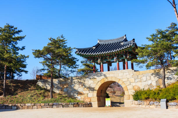 istock Korean Buddhist temple Naksan Temple 1150284820