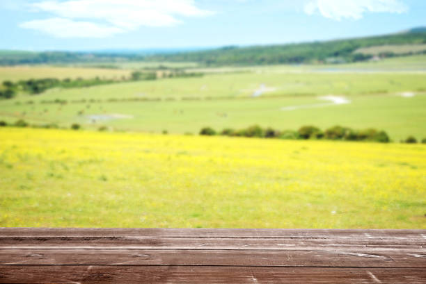 istock wood deck overlooking farm landscape 1150287480