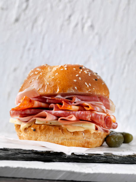 istock Italian Deli Sandwich on a Brioche Bun 1150289203