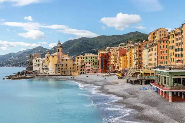on the Ligurian coast
