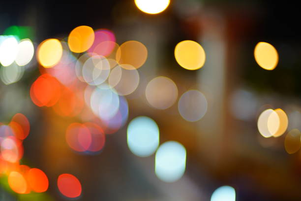 istock Abstract city lights in the night 1150306938