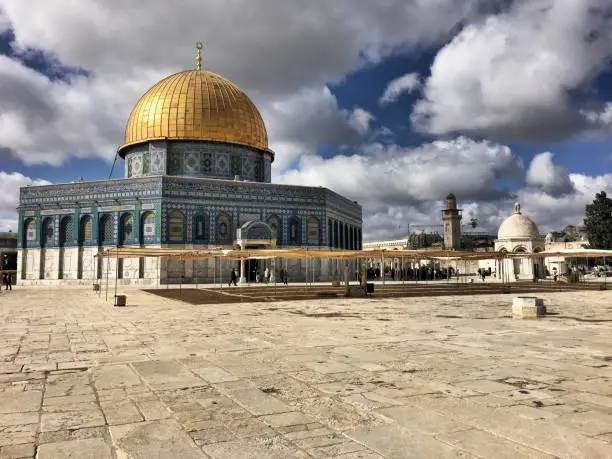 A picture of the Dome of the Rock in Jerusalem