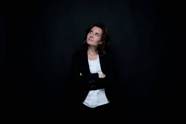 istock Businesswoman is thinking 1150313770