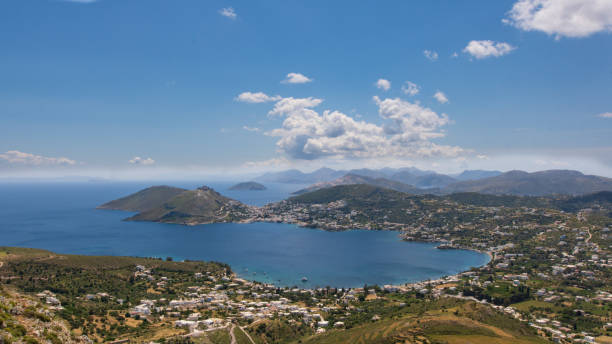 istock Panorama Leros Island Greek landscape 1150318428