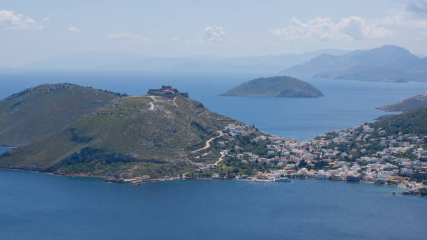 istock Panorama Leros Island Greek landscape 1150318739