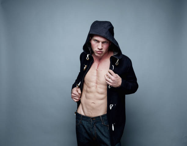 istock Sexy man wearing warm clothing 1150319274