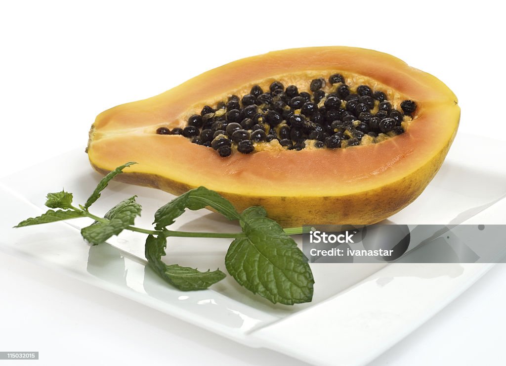 Papaia - Foto stock royalty-free di Alimentazione sana