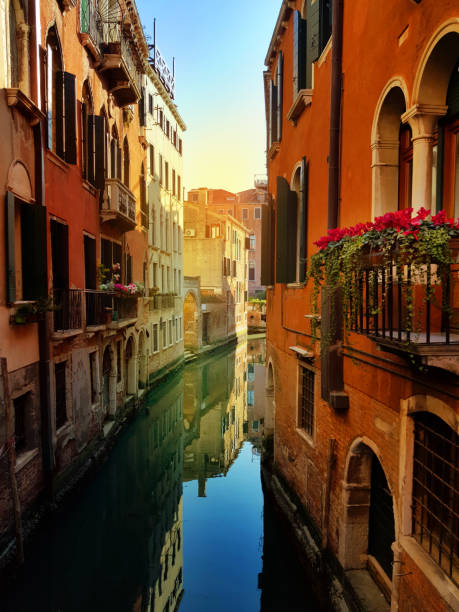 istock Venice, Italy. A romantic narrow canal 1150330576