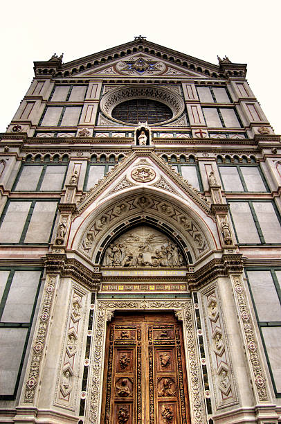 duomo, florença, itália - italy bell tower built structure building exterior - fotografias e filmes do acervo