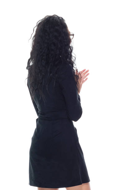 istock Attractive latino busineswoman clapping 1150335484