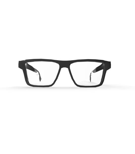 lunettes noires sur fond blanc rendu 3d - 6139 photos et images de collection