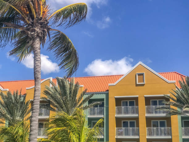 istock Colorful buildings along the Curacao shoreline 1150339939