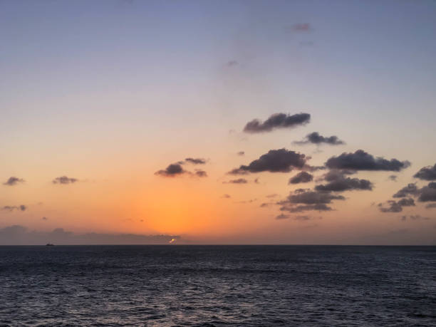 istock Sunset over Caribbean Sea in Curacao 1150339947