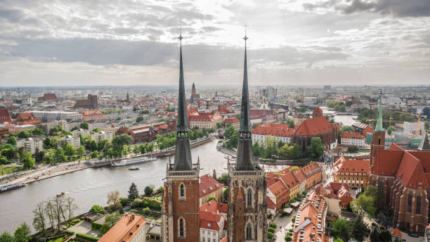 istock Aerial view of Wroclaw 1150341697