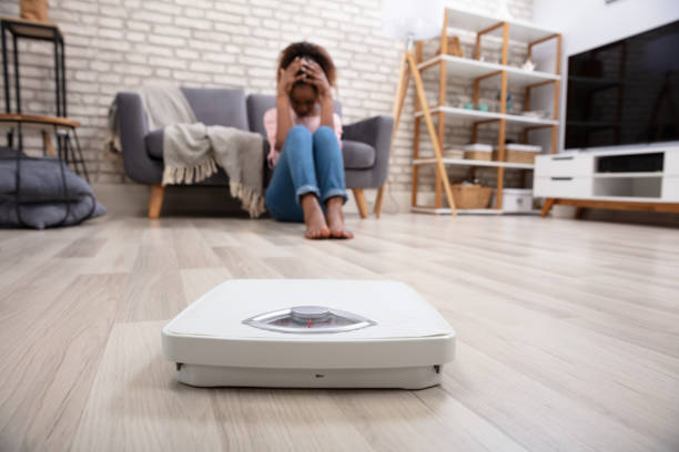 istock Close-up Of A Weighing Scale 1150345588