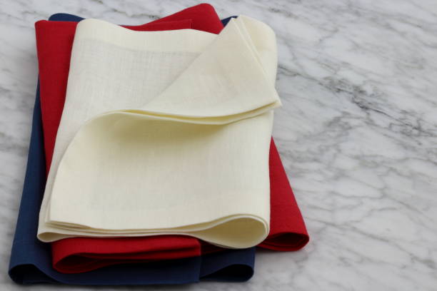istock silverware and hemstitch napkin on antique carrara marble 1150346542