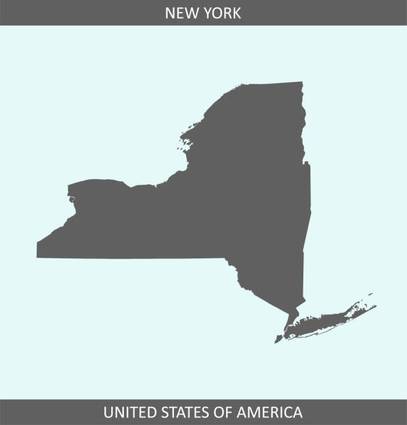 ilustraciones, imágenes clip art, dibujos animados e iconos de stock de mapa de nueva york bosquejo ee.uu. - yonkers