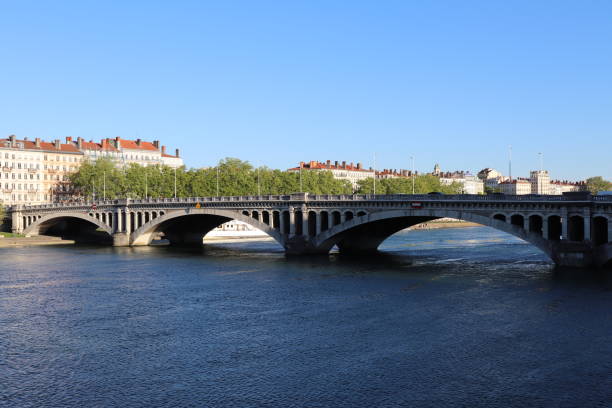 istock Lyon-Le Pont Wilson on the Rhone River 1150348927