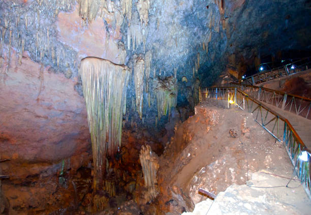 Matanzas, Cuba. Bellamar caves inside