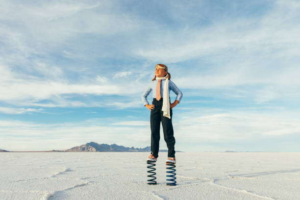 istock Young Businesswoman with Spring Shoes 1150352782