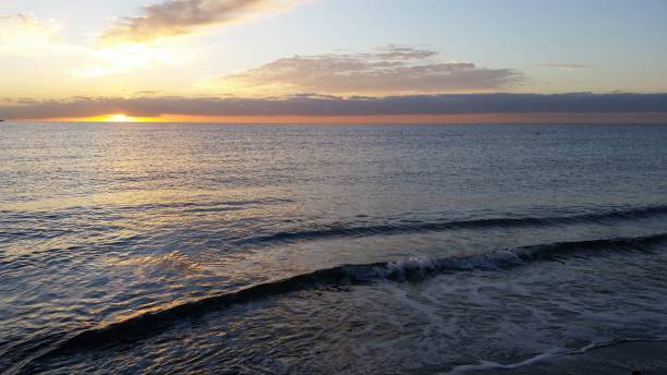 istock The beautiful sunset natural sea landscape 1150358339