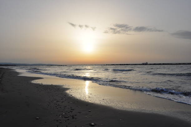 istock The beautiful sunset natural sea landscape 1150359081