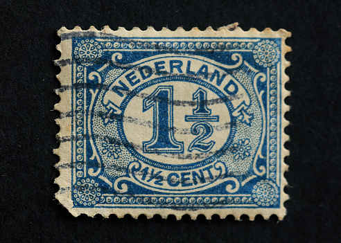 Netherlands Historic Postage Stamp
