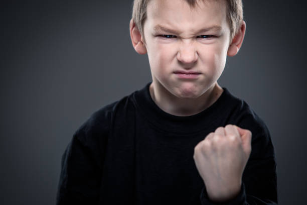 istock Loads of aggression in a little boy 1150359428