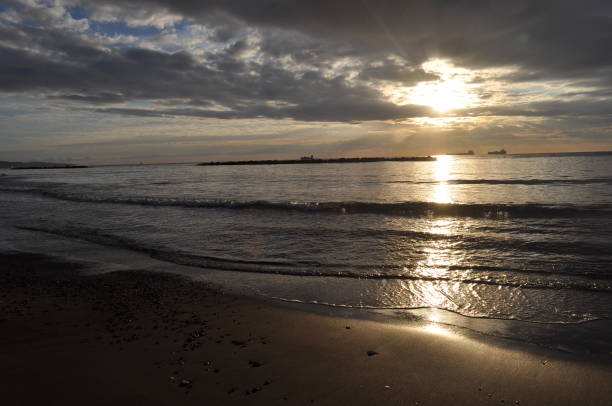 istock The beautiful sunset natural sea landscape 1150368813