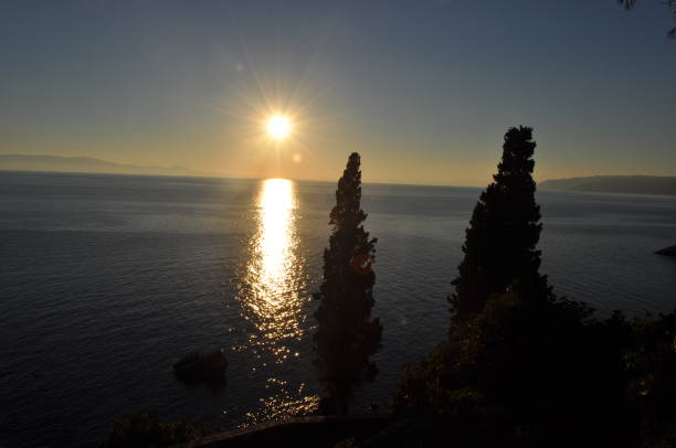istock The beautiful sunset natural sea landscape 1150370396