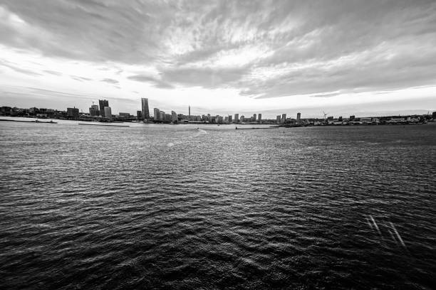 istock Yokohama skyline visible from Yokohama Sky Walk 1150376727