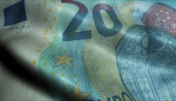 istock Crumpled Twenty Euro Bill Banknote Obverse 1150377065