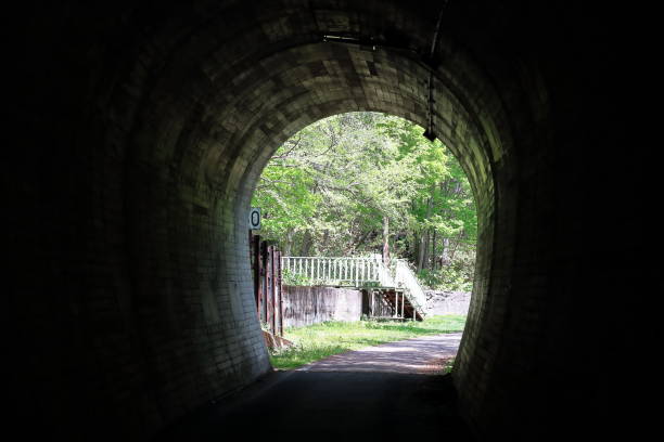 istock Pedestrian and bicycle tunnel 1150379971