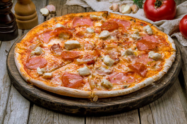 istock Italian meat pizza 1150382284