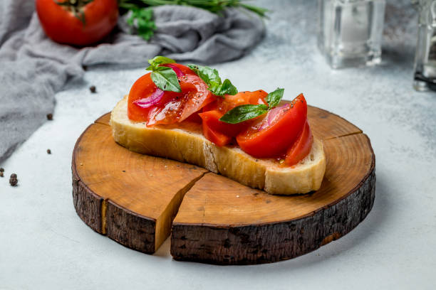 istock bruschetta with tomatoes and cheese 1150383180