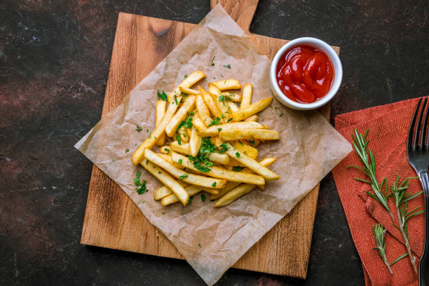istock french fries on board 1150386651