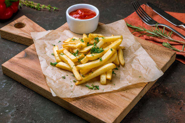 istock french fries on board 1150386739