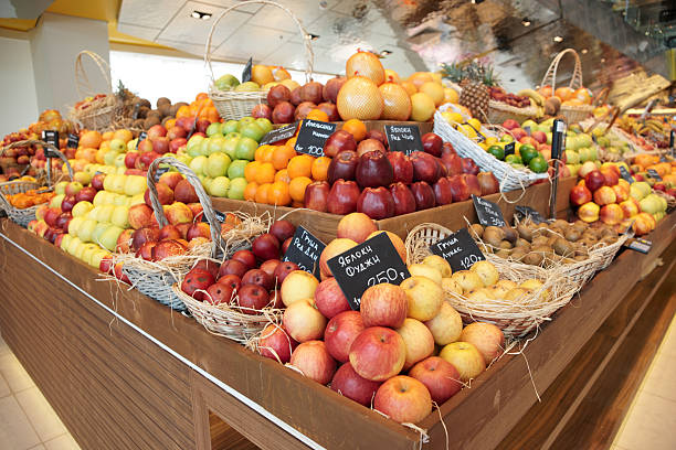 istock Shelf with fruits 115038748