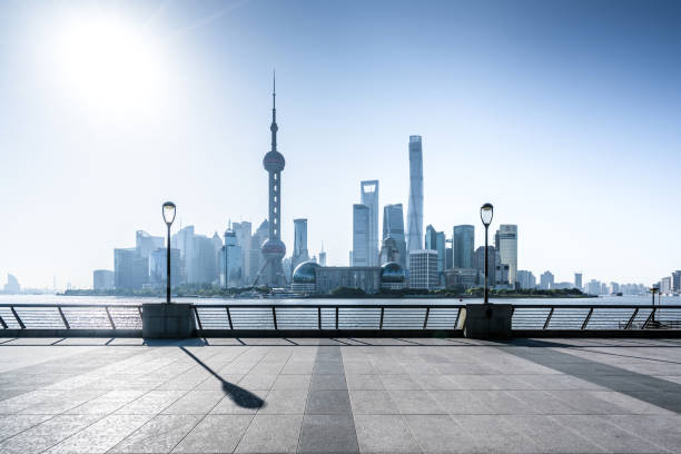 istock Shanghai Cityscape in the Bund 1150388603