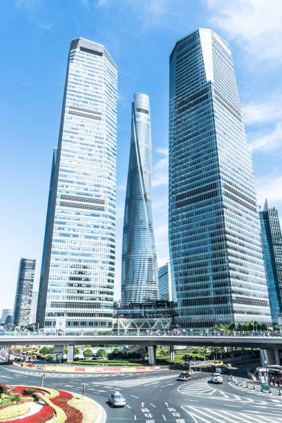 istock Inner city road, China 1150390087