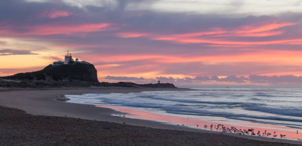 istock Nobbys Beach Newcastle NSW Australia sunrise. 1150393272